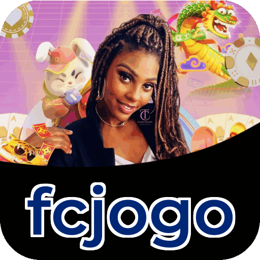 Passo a passo visual mostrando processo de download e instalação do aplicativo fcjogo